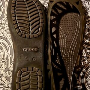 CROCS Dark Brown Clogs